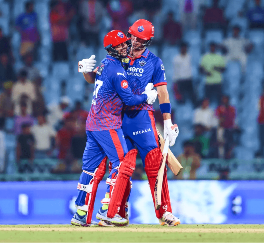 Delhi Capitals player wearing the IPL 2026 jersey