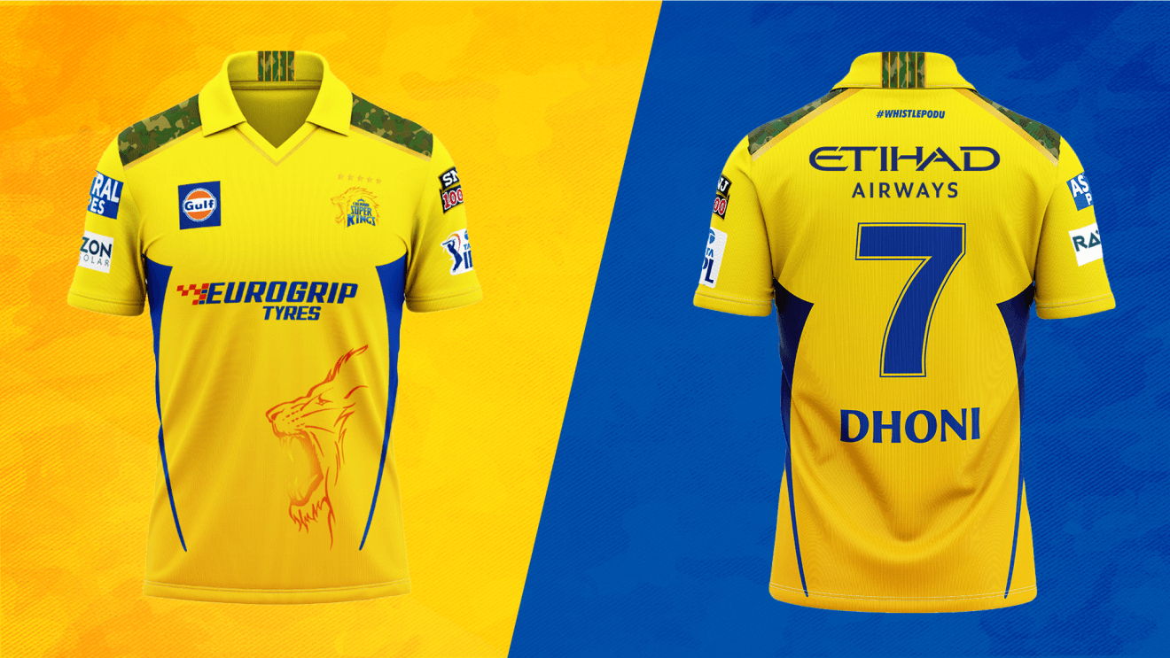 Chennai Super Kings campaign visual