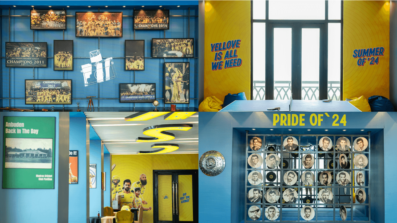 Chennai Super Kings campaign visual