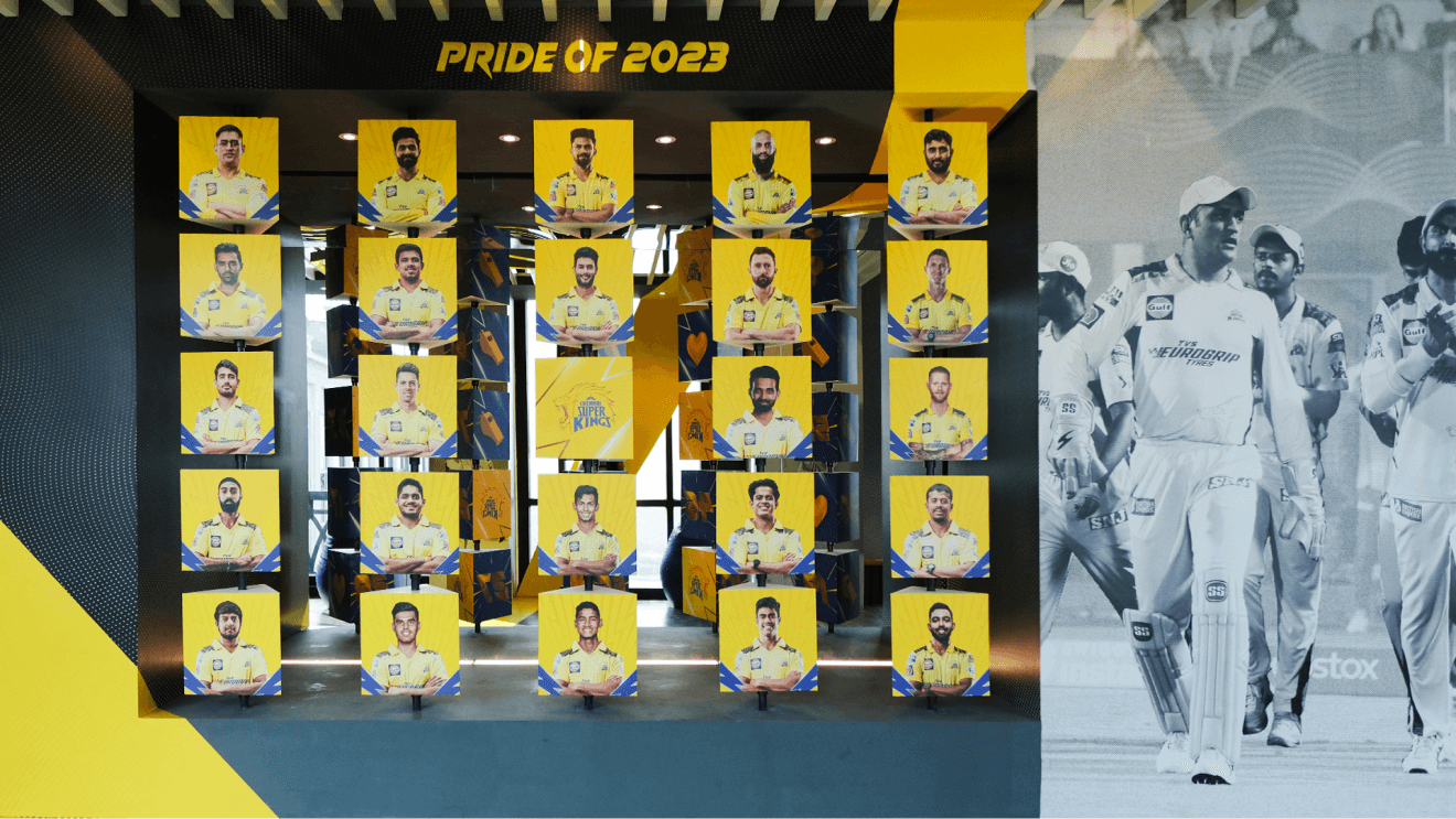 Chennai Super Kings campaign visual