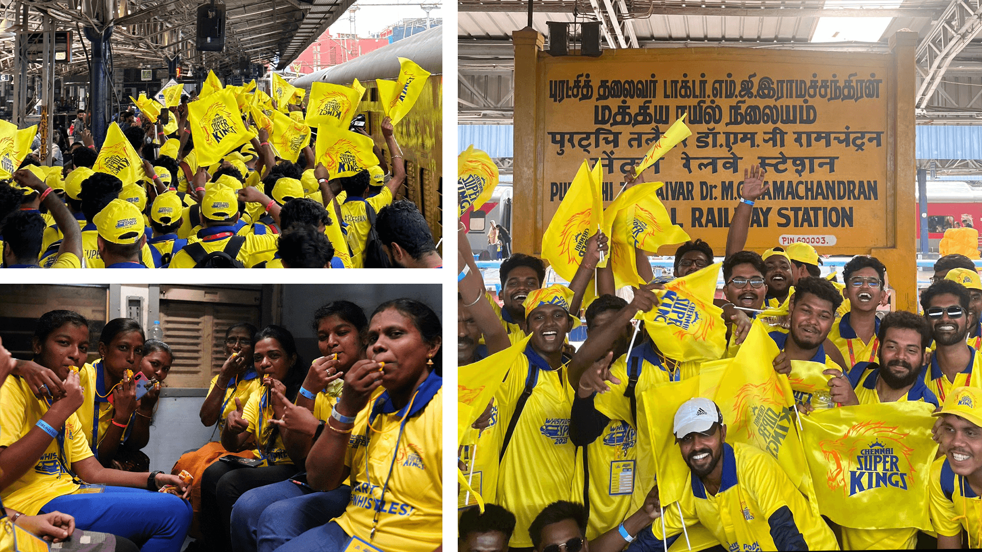 Chennai Super Kings campaign visual