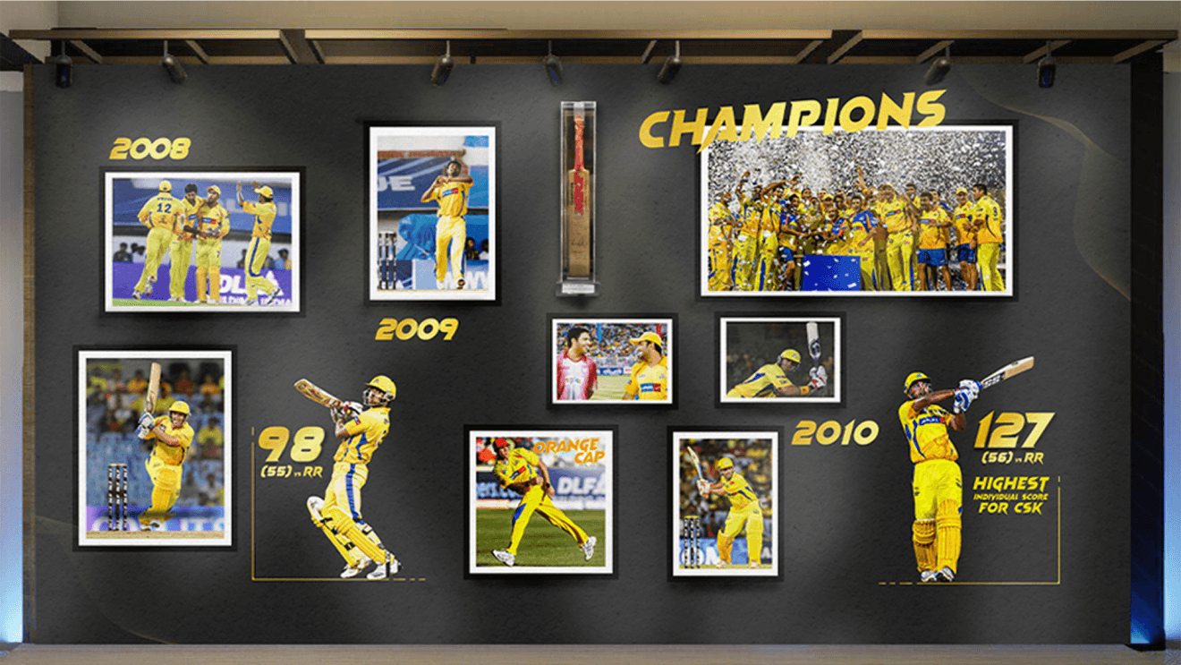 Chennai Super Kings campaign visual