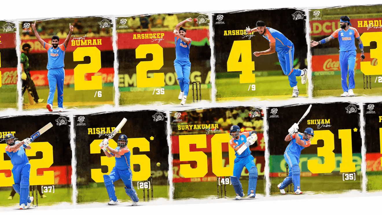 Chennai Super Kings campaign visual