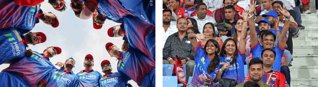 Delhi Capitals IPL 2026 jersey detail optimized for broadcast and fan wear
