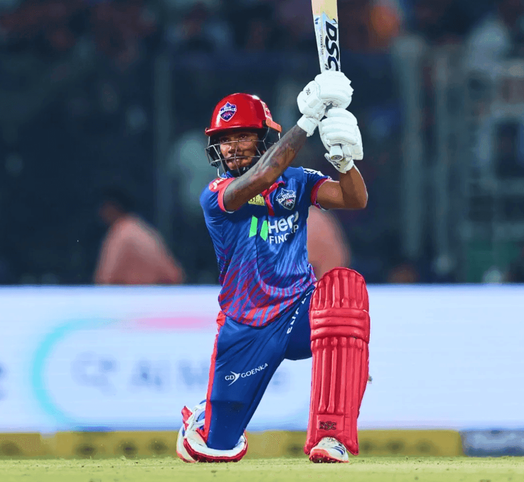 Delhi Capitals team huddle in the IPL 2026 jersey