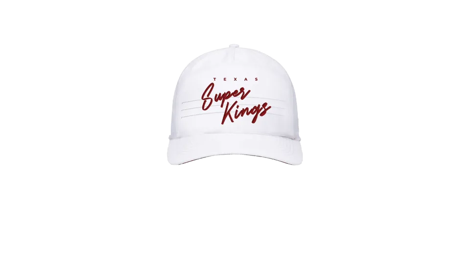White Super Kings cap