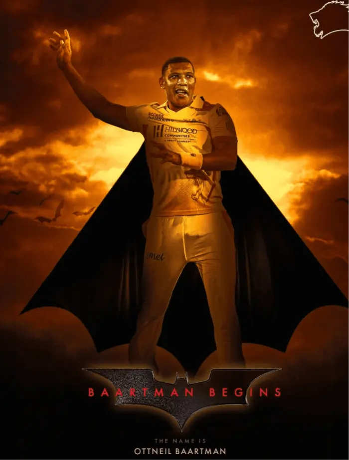 Batman begins, a Texas Super Kings player poster
