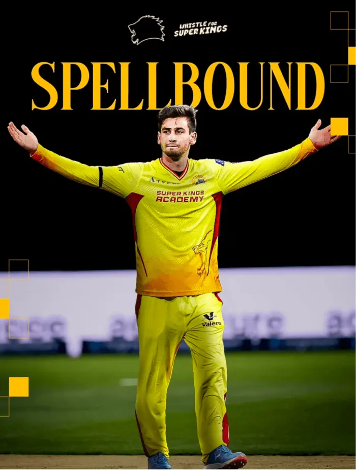 Spellbound, a Texas Super Kings player poster